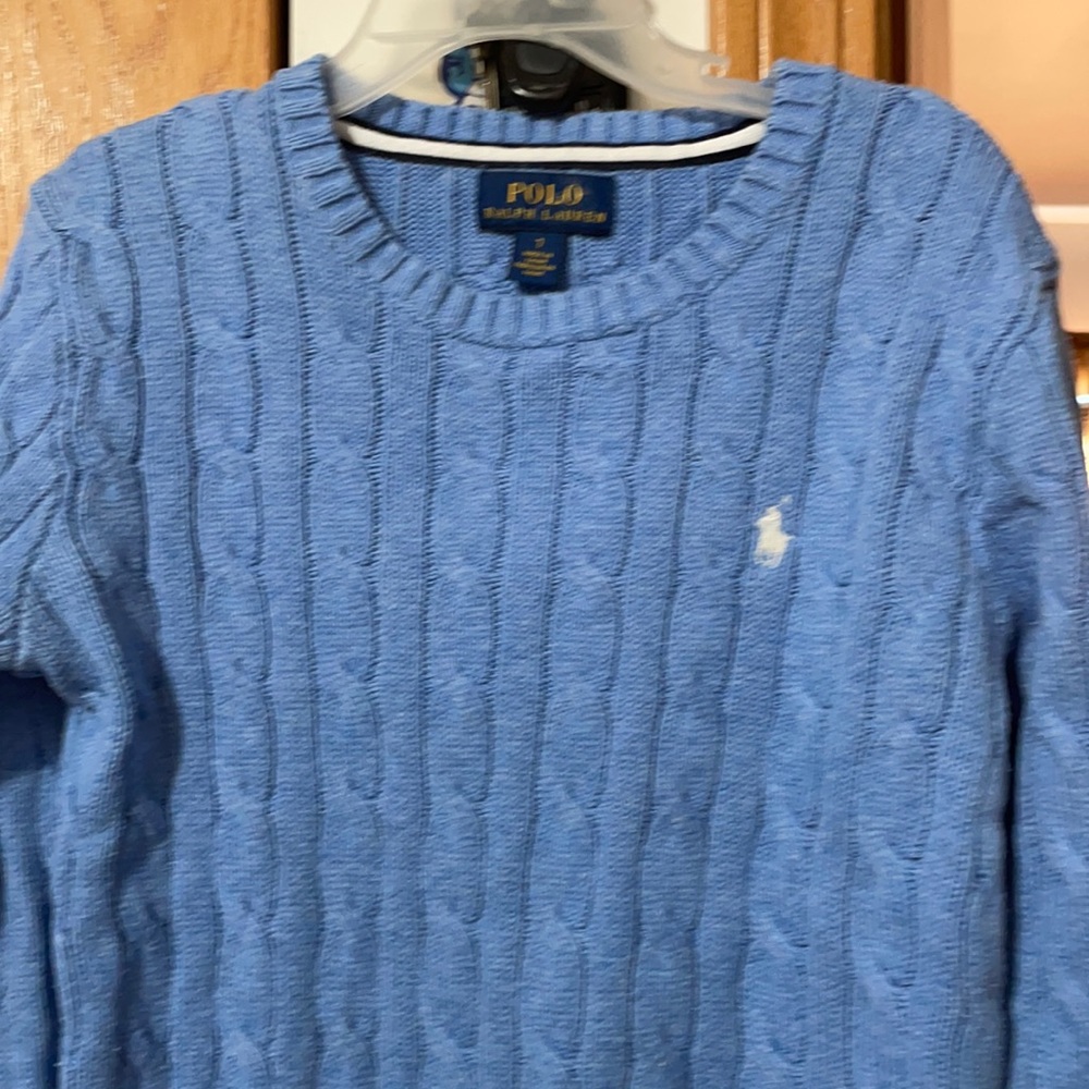 like new,cable knit sweater
